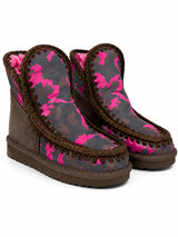 Australian Leather Ugg Napa US Army Print Pink - AU4