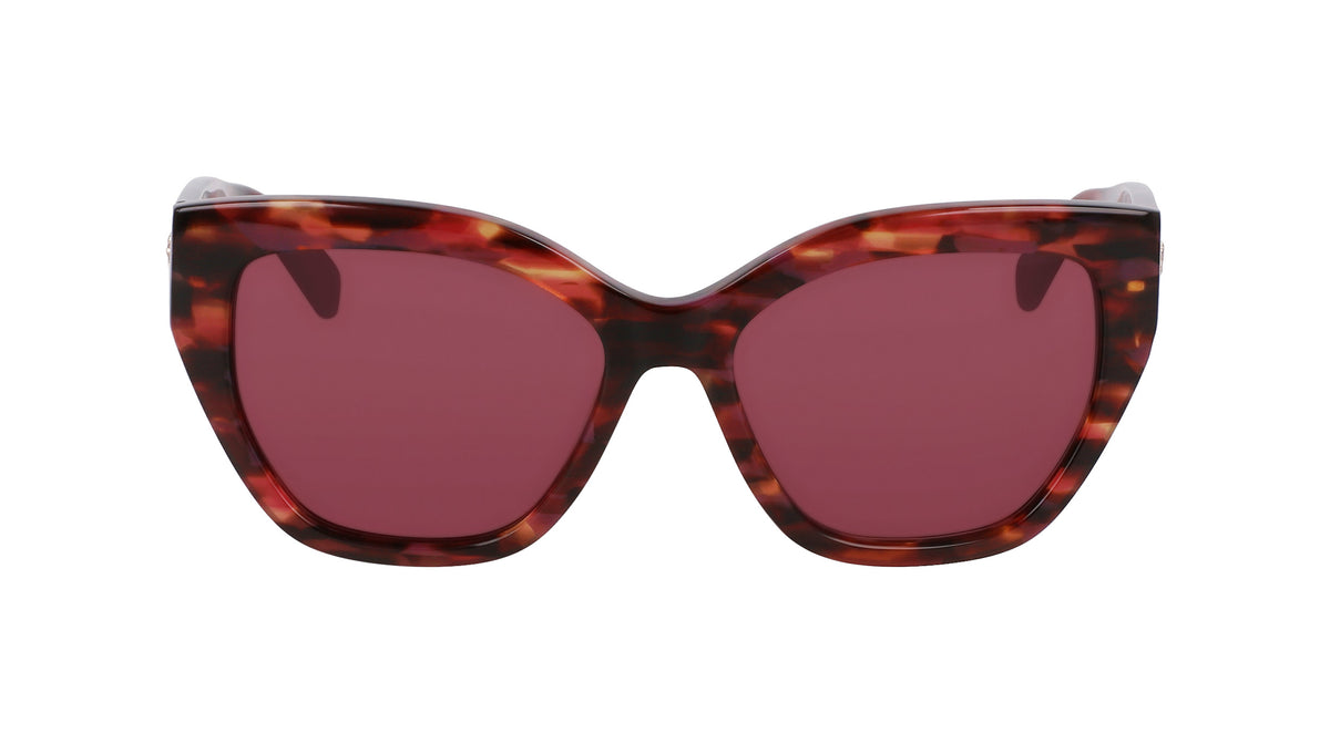 Longchamp LO741S Womens Sunglasses - Textured Red