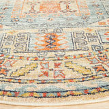 Legacy 859 Sky Blue Round Rug