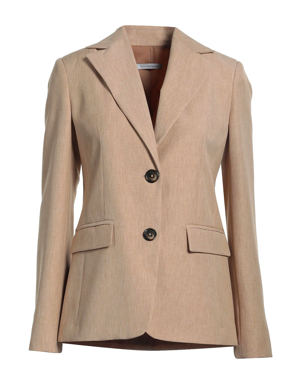 Biancoghiaccio Womens Blazers - Sand