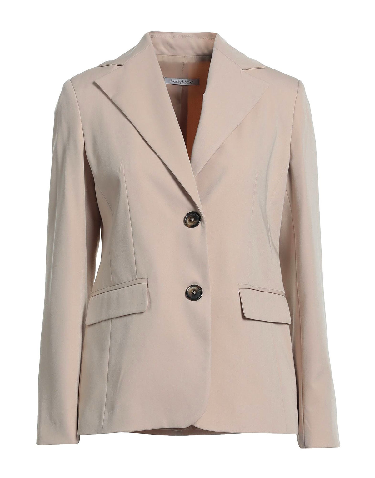 Biancoghiaccio Womens Blazers - Beige