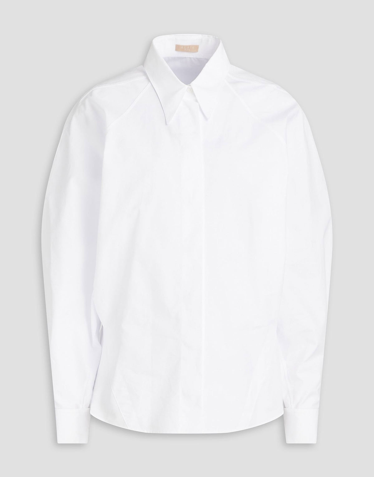 Alaïa Womens Long Sleeved Top - White