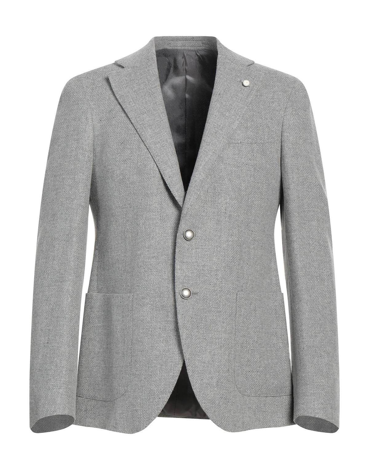 Luigi Bianchi Mantova Mens Blazers - Light grey