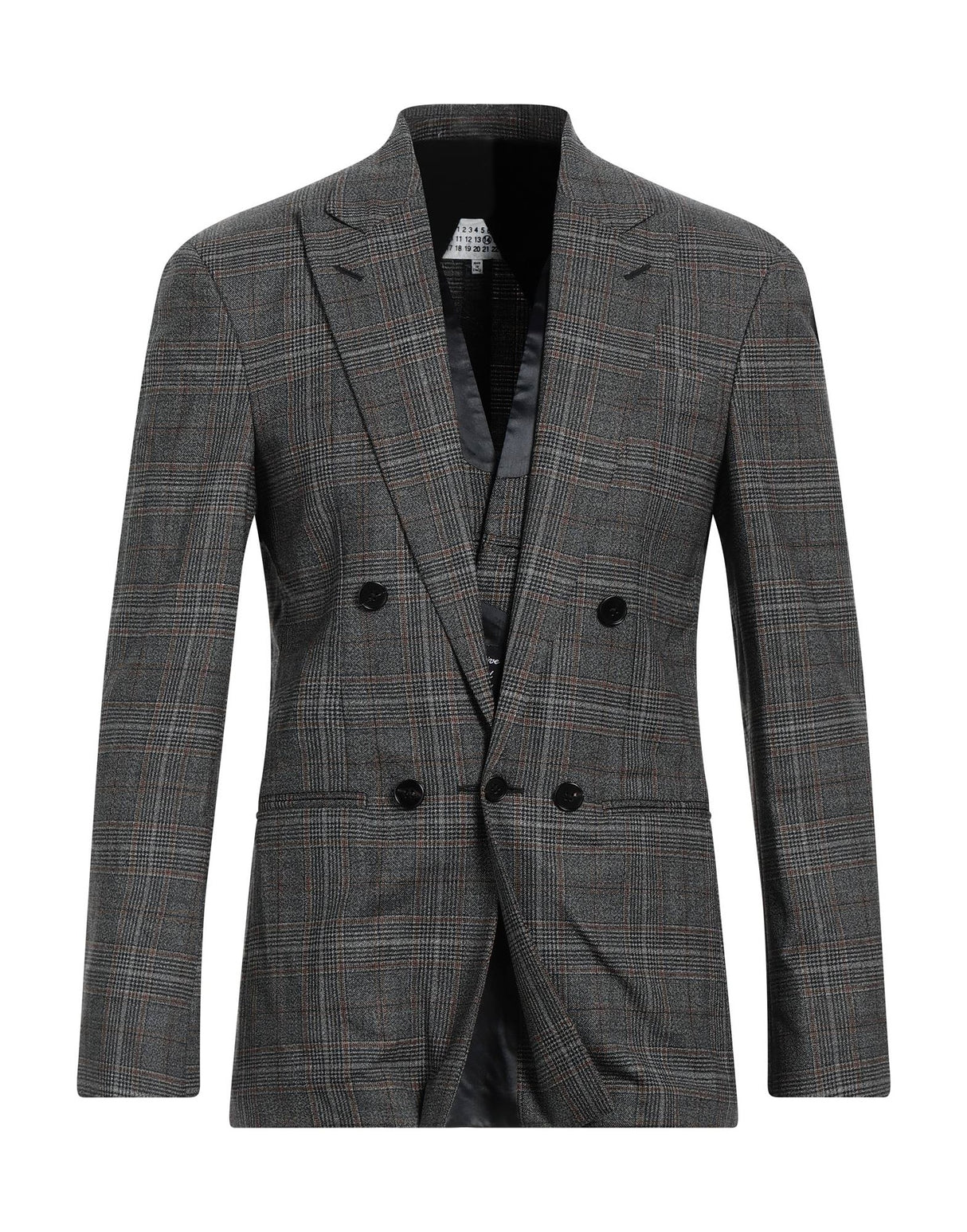 Maison Margiela Mens Blazers - Charcoal
