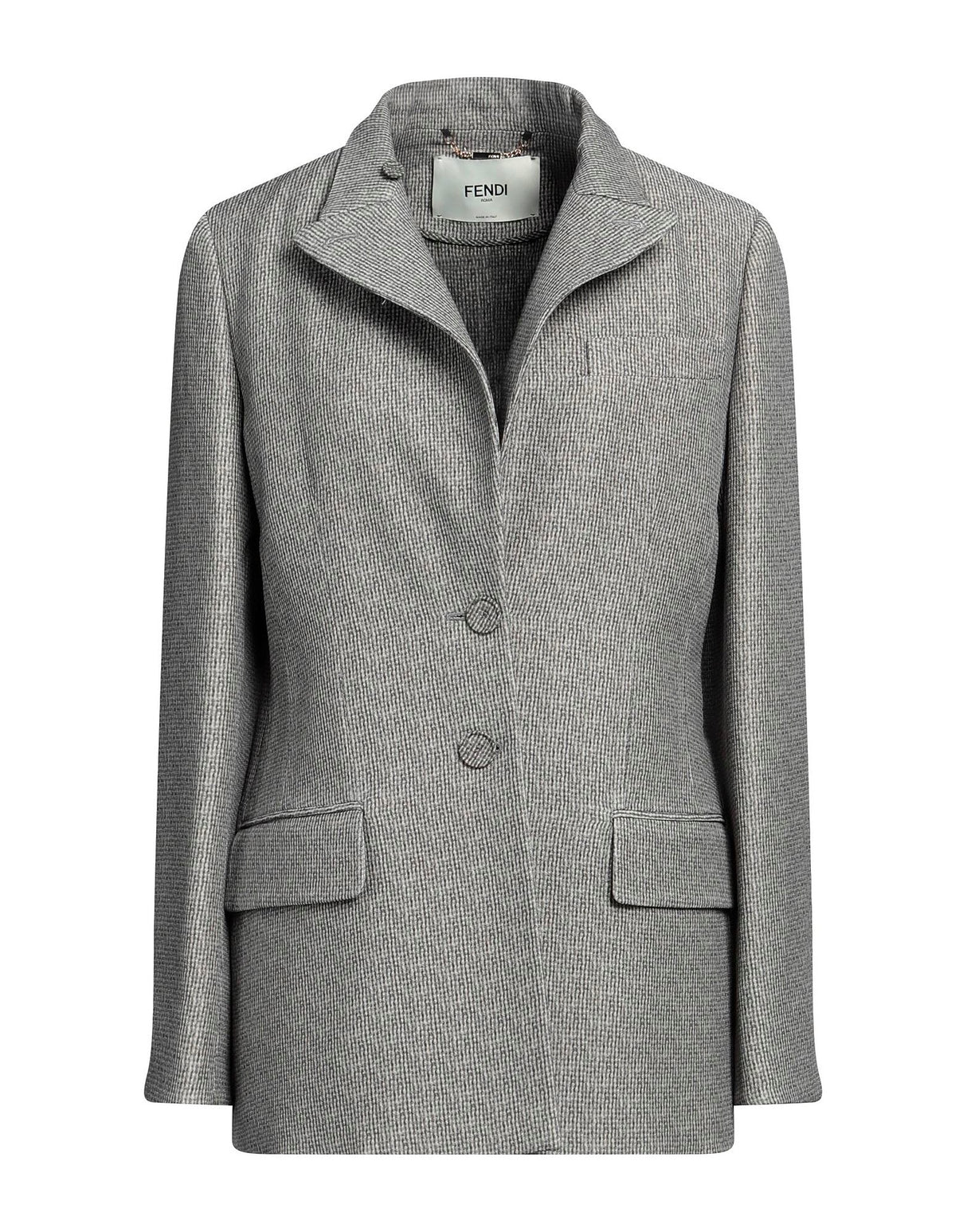 Fendi Womens Blazers - Grey