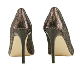 Bosccolo Womens Spike Heels Linen - Black