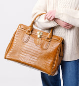 Bosccolo Tote - Croco Camel