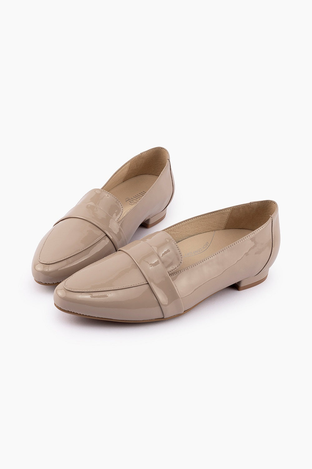 Silver Lining Clover Nude Patent