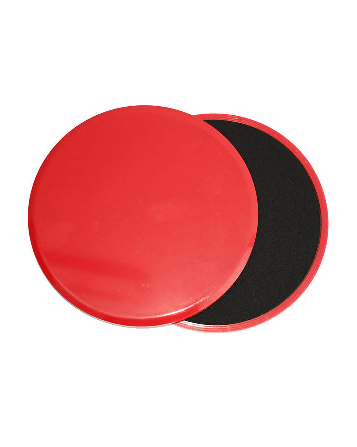 Core Sliders Gliding Discs Exercise Gym Fitness Foam Circle Pad Pair Red