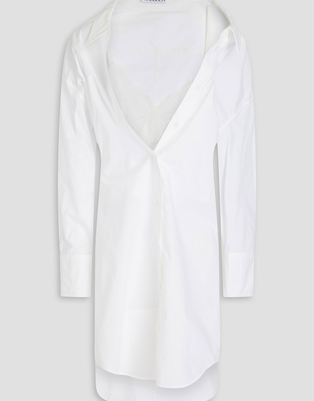 Jw Anderson Womens Knee Length Dresses - White