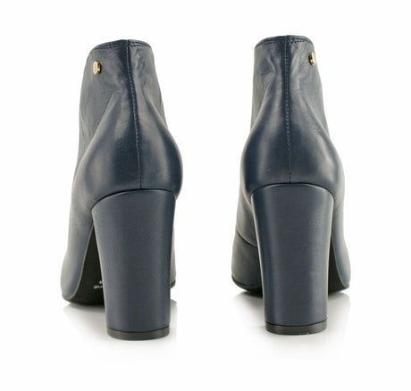 Bosccolo Womens Heel Boots Leti - Navy Blue