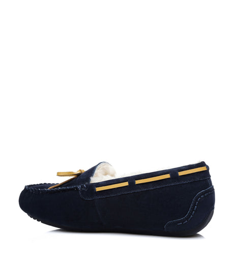 EVERAU Miracle Moccasin - Navy blue