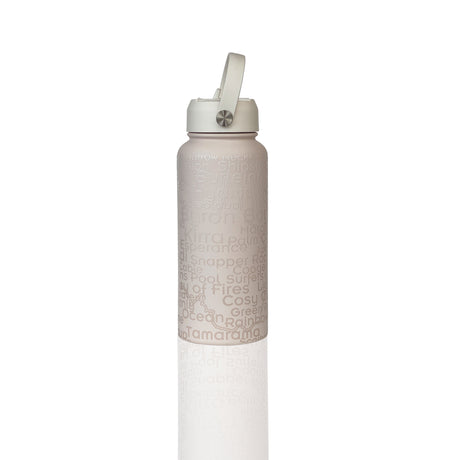 BBBYO Beaches Bottle - stainless steel insulated bottle - 1000 ml - Beaches print