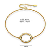 Boxed Orbit Earrings, Bracelet & Necklace Set with SWAROVSKI® Crystal in Gold