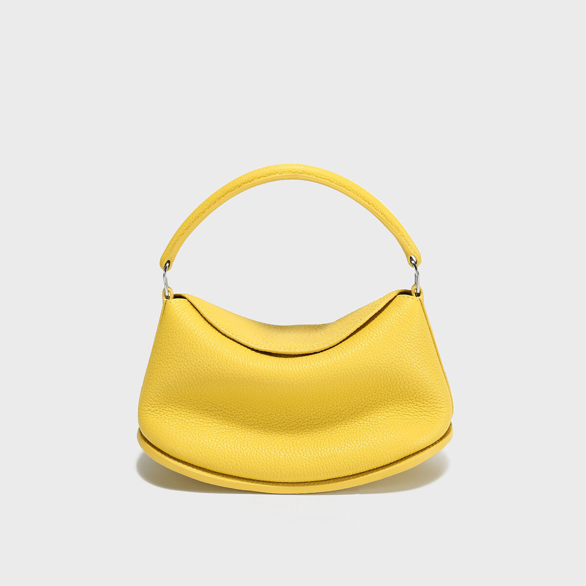 TOGO Leather Slouchy Pillow Bag - Yellow