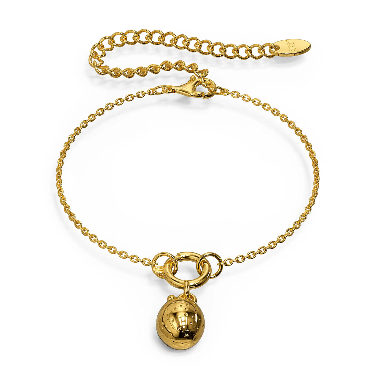 Bullion Gold Passion Fruit Gold Charm Bracelet