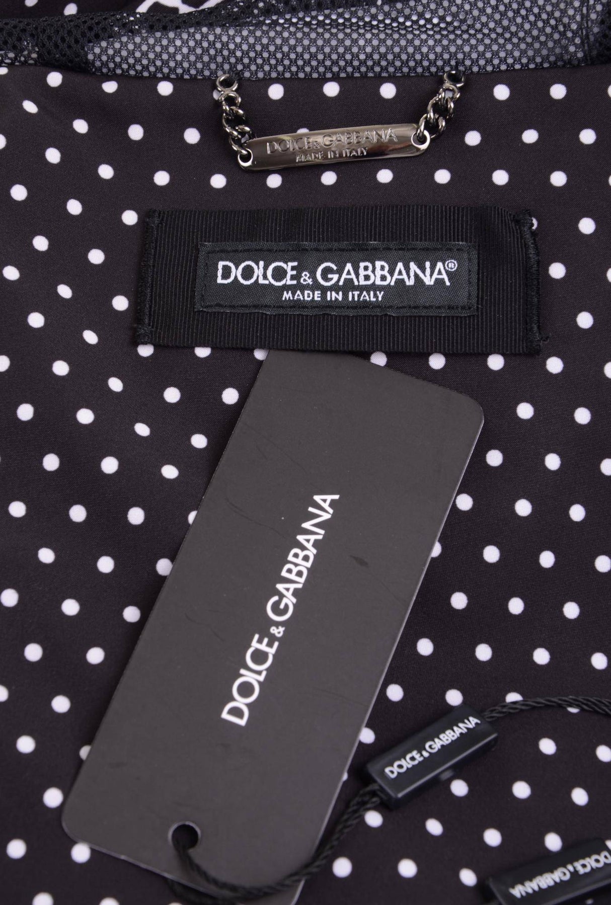 Dolce & Gabbana Men Hooded Printed Zipped Jacket