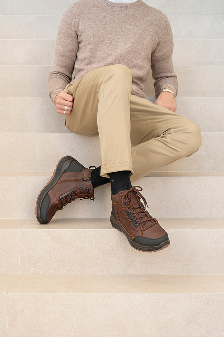 G Comfort Men's R 1289 Brown Combo
