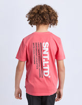 St Goliath Boys Pace Tee - Red