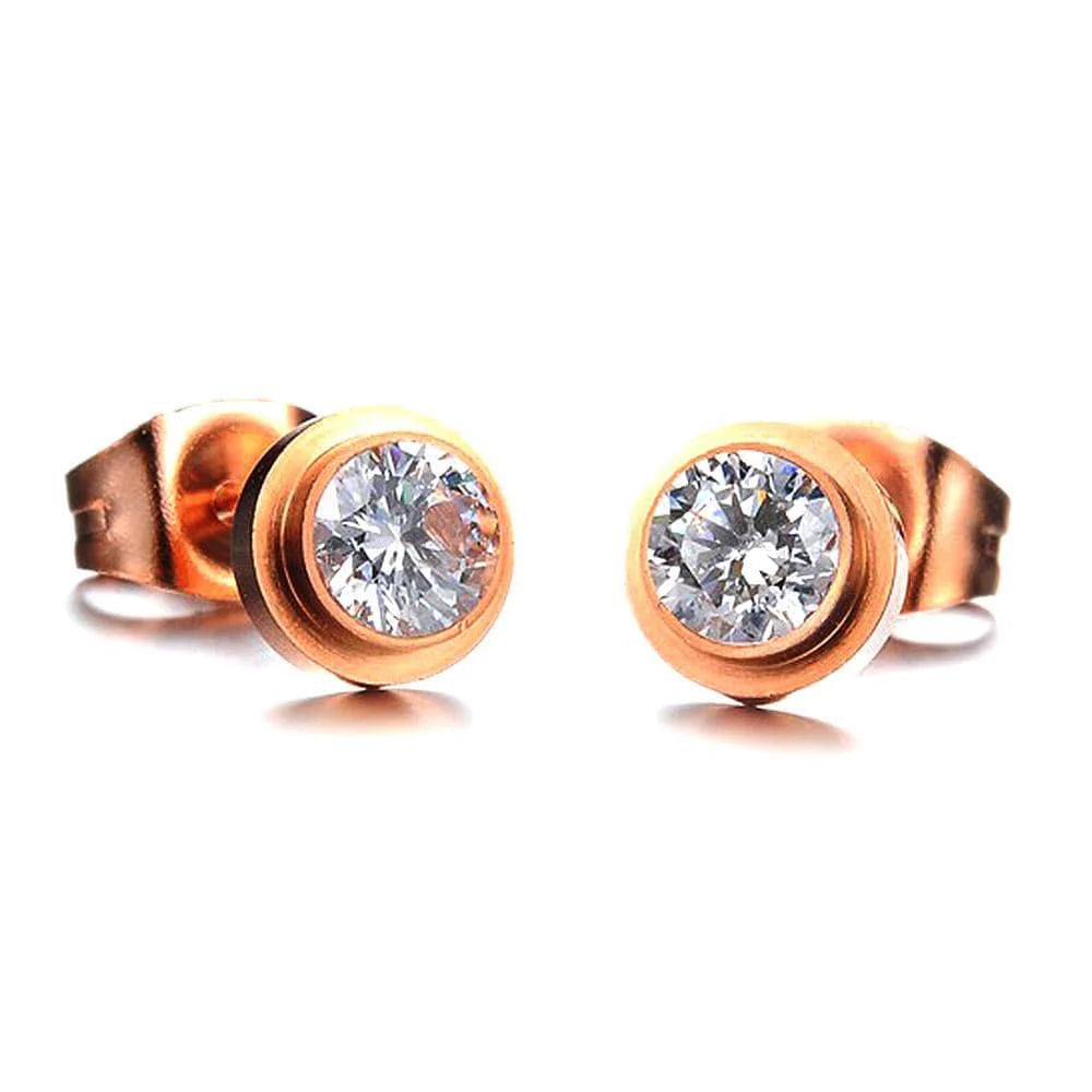 Bullion Gold To Be Cherished Stud Earrings