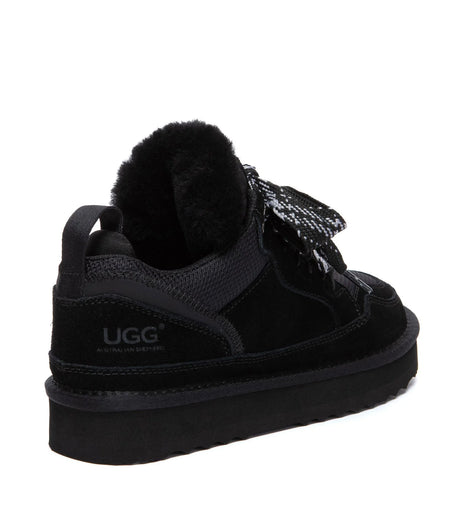 Parkyr Platform Sneakers in Black
