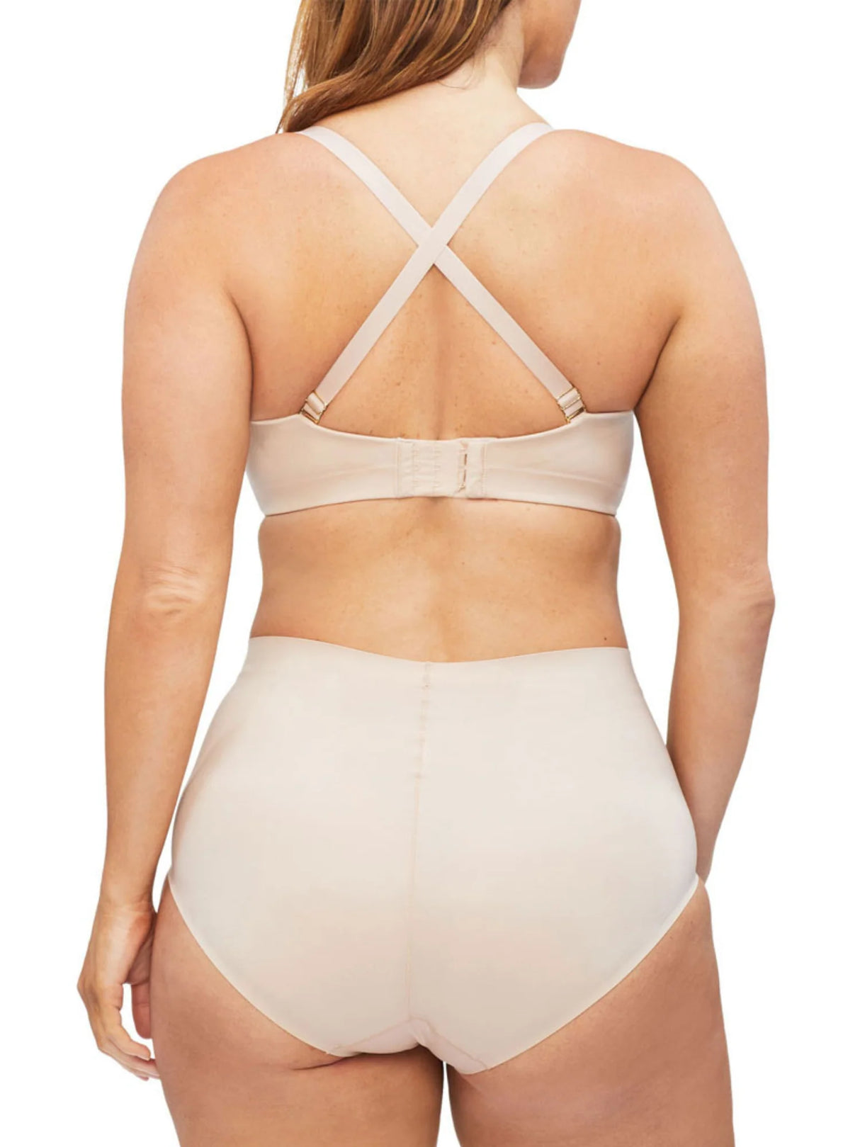 Nancy Ganz Body Define Strapless Bra - Warm Taupe