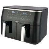TODO 9L Air Fryer 2400W Dual Basket Digital Control Multi Function Cooker