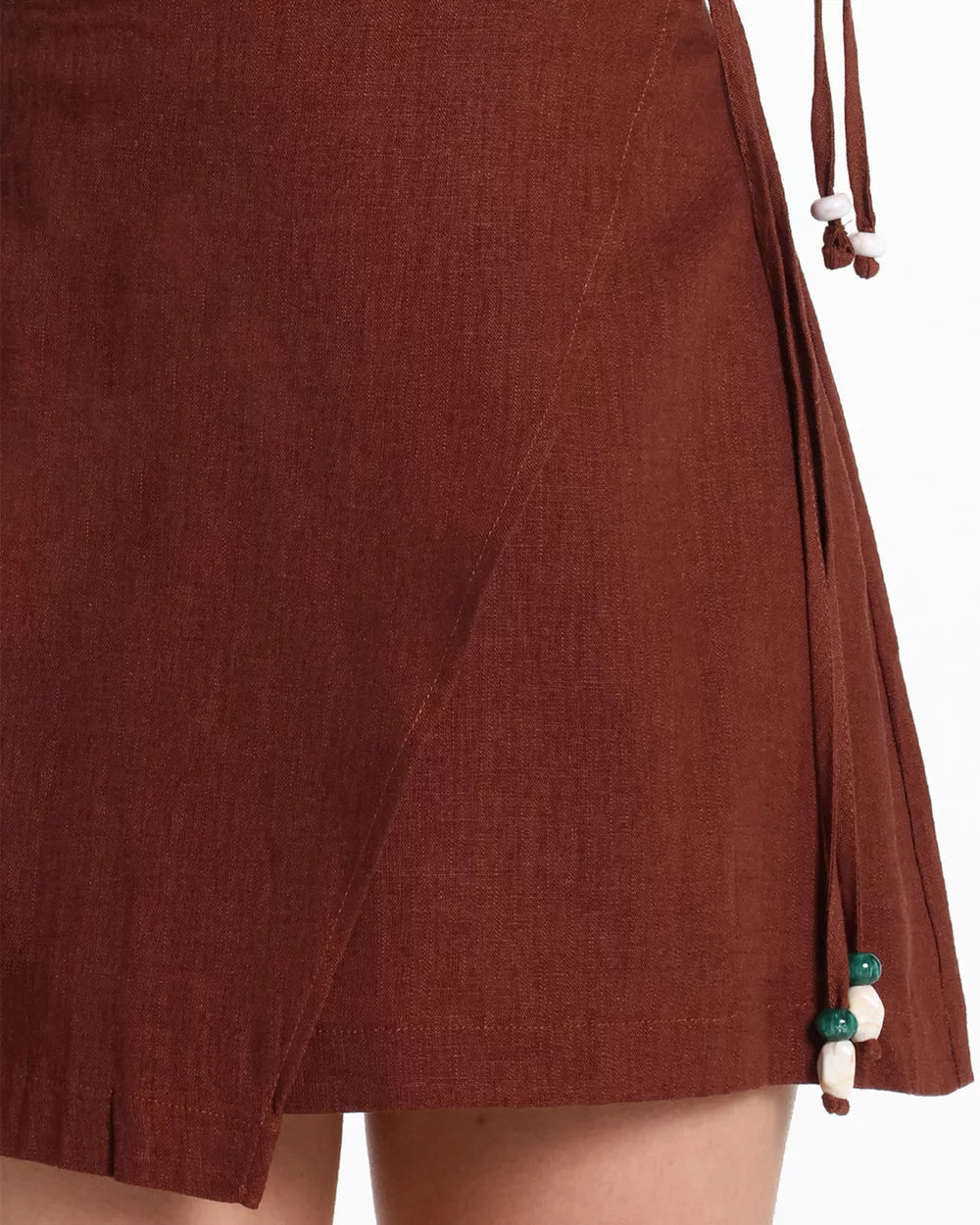 Lost In Lunar Indianna Skort - Choc