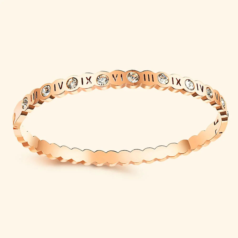 Bullion Gold Roman Empress Bangle