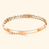 Bullion Gold Roman Empress Bangle