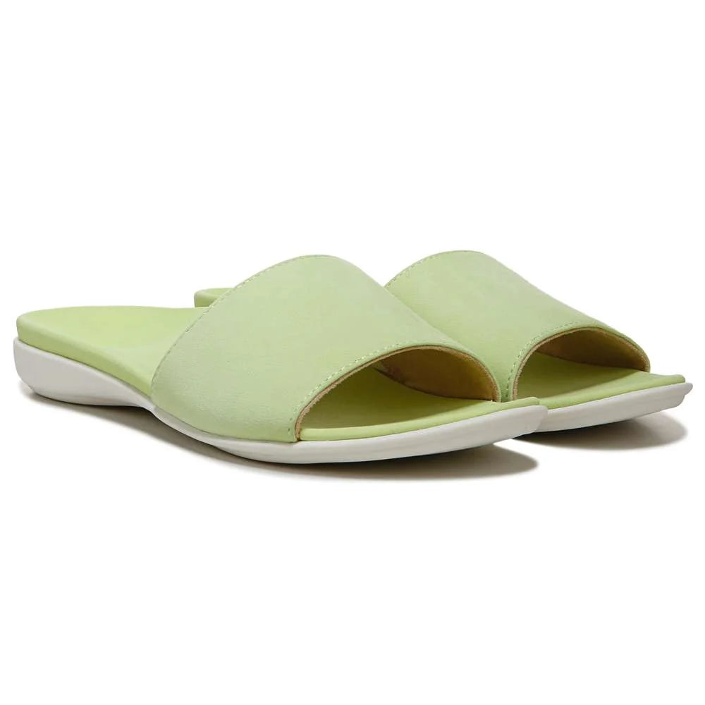 Vionic Val Slide - Pale Lime