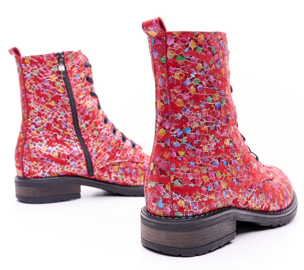 Bosccolo Womens Boots - Red