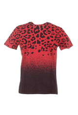 Dolce & Gabbana Men Animal Print Short Sleeve T-shirt
