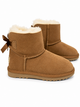 Australian Leather Ugg Classic Short Ribbon - Chestnut - AU6