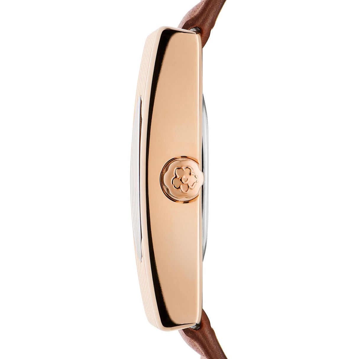 Ted Baker Womens Ottolee Rosegold Bordeaux Leather