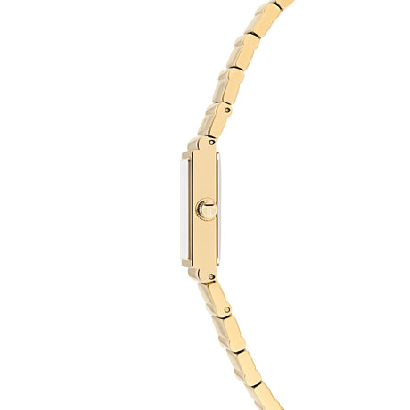 Ted Baker Womens Lileey Black Gold-Tone 27mm Bracelet Watch