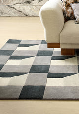 Harlequin Blocks Slate 141904 Rug