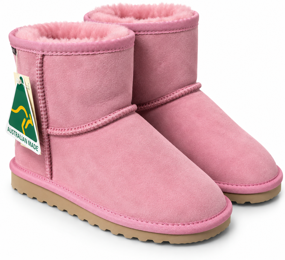Australian Leather Ugg Classic Short - Pink - AU4