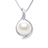 Pendant Both Sides White Gold - Natural White - Longueur 18 cm