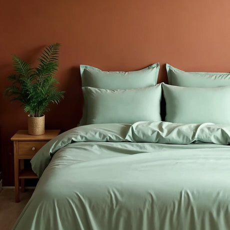 Royal Comfort Blended Bamboo Sheet Set Sage Green
