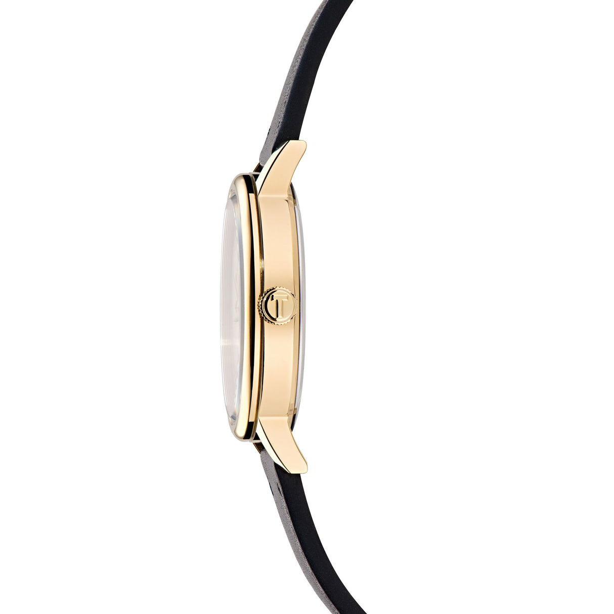 Ted Baker Womens Phylipa Classic Gold Black Leather