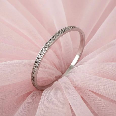 Krystal Couture 360 Classic Bangle Embellished with SWAROVSKI Crystals