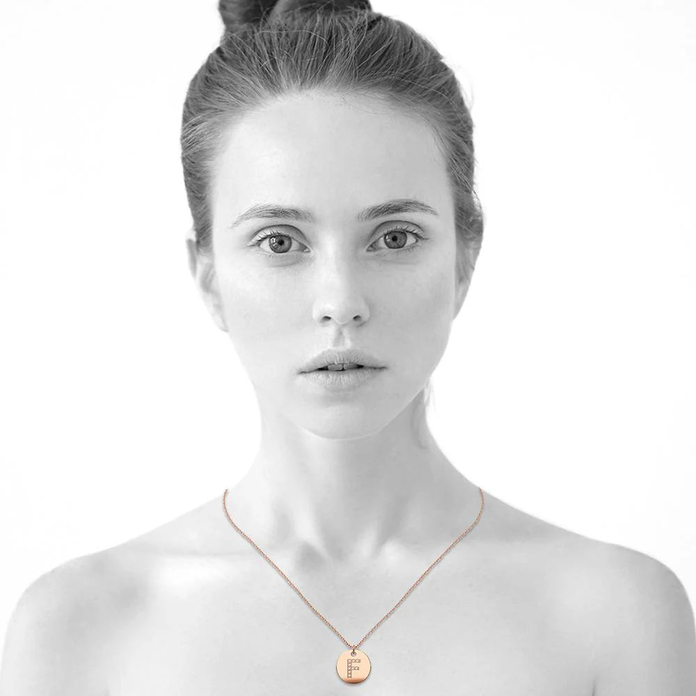 Bullion Gold Initials Fabulous Alphabet Letter Necklace Rose Gold Layered Steel Jewellery