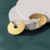 Bullion Gold Grande Gold Hoop Earrings