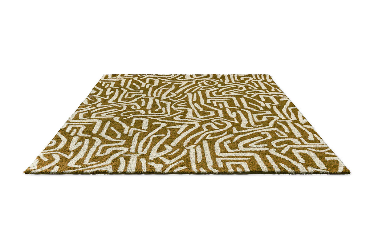 Harlequin Melodic Ochre - Gold 443606 Outdoor Rug