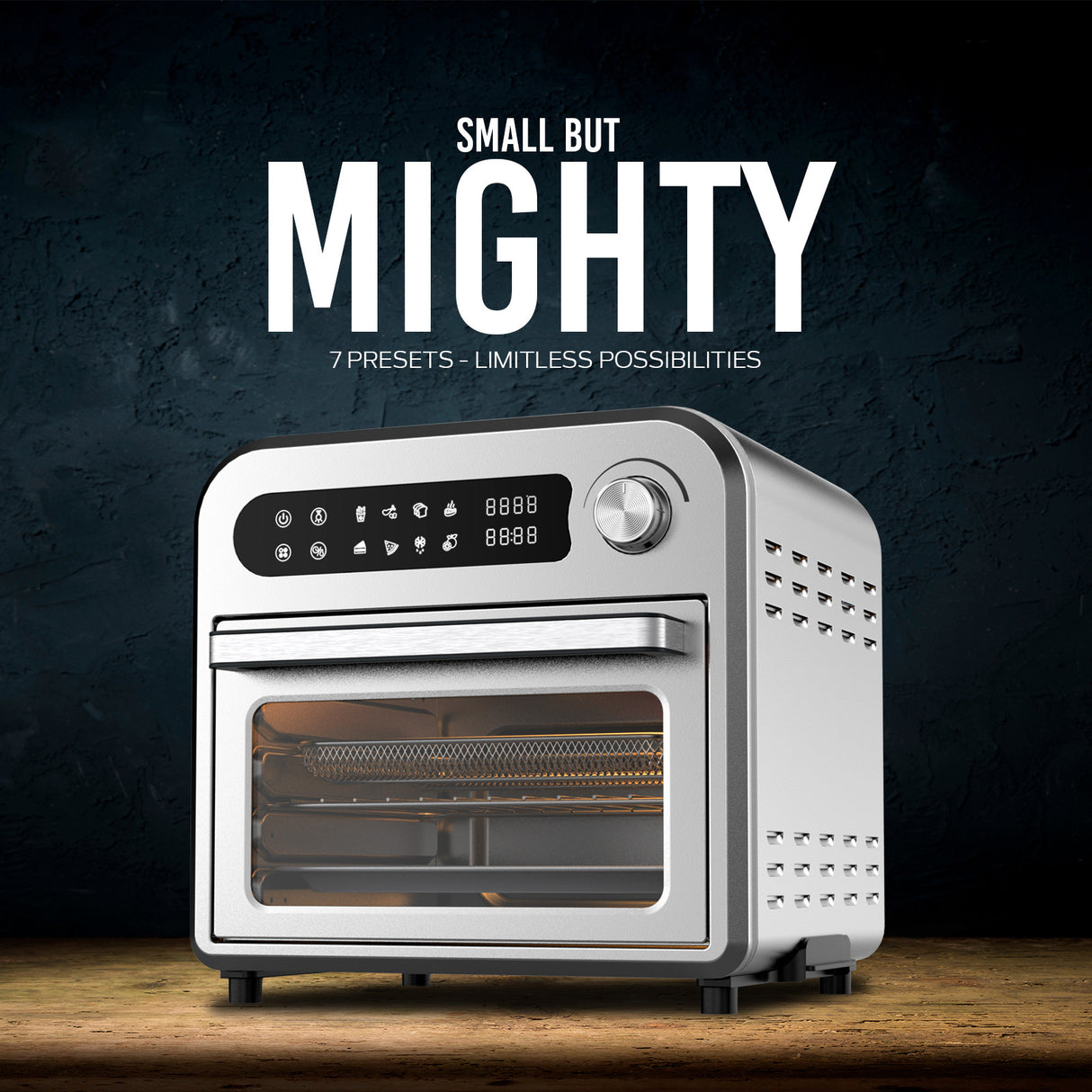 Kitchen Couture 10L Compact Air Fryer Oven