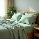 Royal Comfort Bamboo Cooling 2000TC Sheet Set Single-Frost