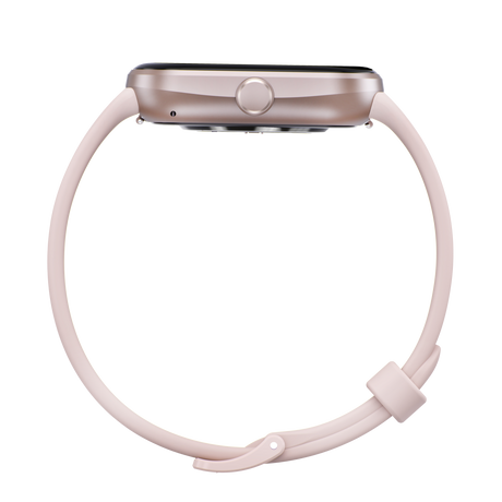 Bluetooth Smart Watch 1.96" TFT Touch Screen Temperature Heart Rate Blood Pressure BT 5.0 - Pink