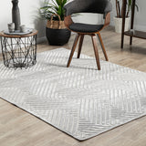 York Cindy Silver Rug