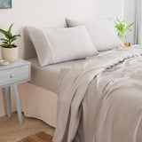 Royal Comfort 3000tc Bamboo Cooling Sheet Set - King - Mid Grey